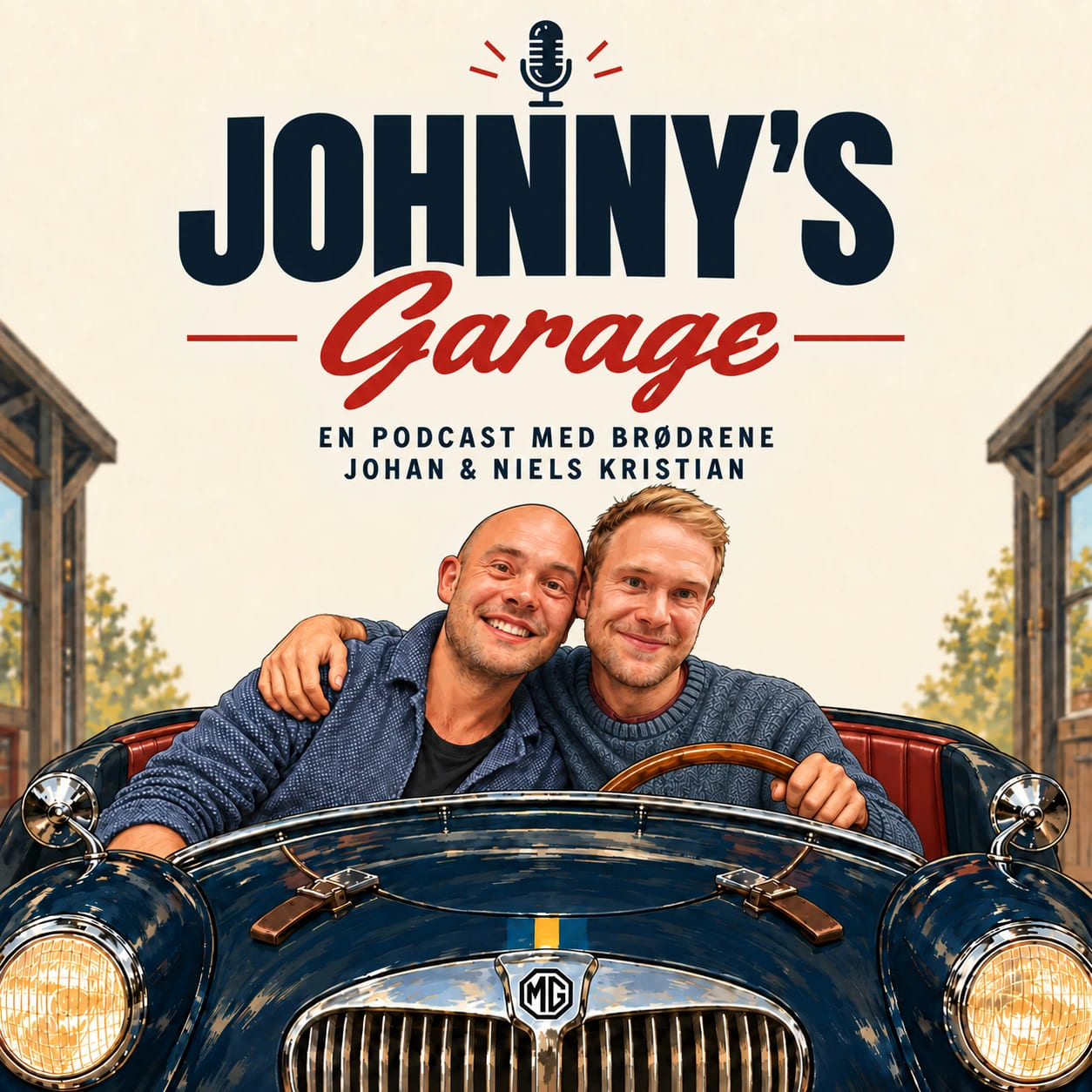 Coveret til podcasten Johnny's Garage